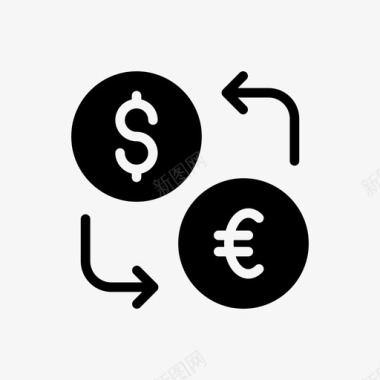 转账货币美元图标图标