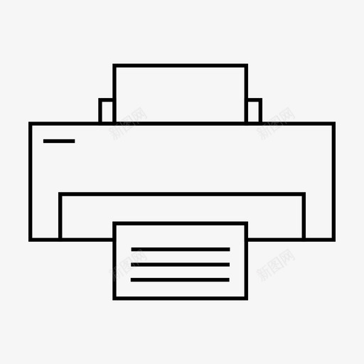 打印机彩色打印机标签打印机图标svg_新图网 https://ixintu.com 彩色打印机 打印机 打印纸 技术 标签打印机 硬件