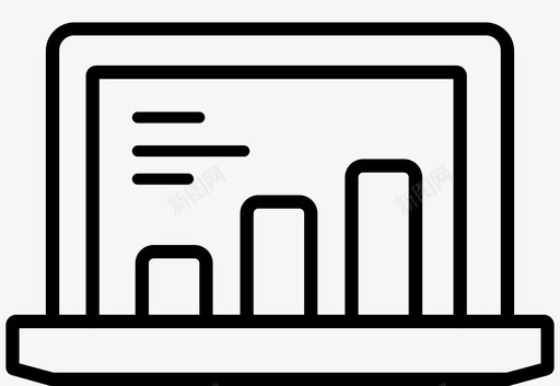 商业报告图表统计图标svg_新图网 https://ixintu.com 商业报告 商业金融 图表 统计