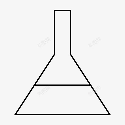 erlenmeyer烧瓶实验研究图标svg_新图网 https://ixintu.com erlenmeyer烧瓶 健康线 实验 研究 科学