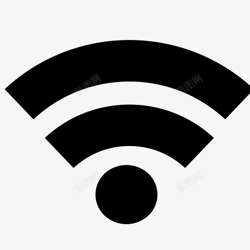 wifi通信连接图标svg_新图网 https://ixintu.com wifi 主要用户界面集合 互联网 网络 连接 通信