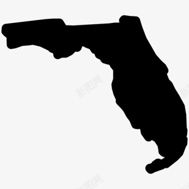 佛罗里达佛罗里达地图佛罗里达州图标图标