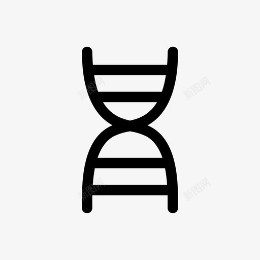 基因dna科学图标svg_新图网 https://ixintu.com dna 基因 科学