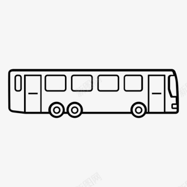客车公共汽车服务多巴士图标图标