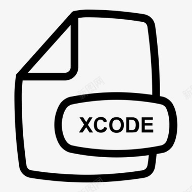 xcode文件格式apple扩展名图标图标