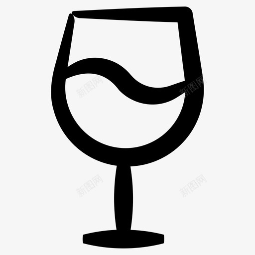 葡萄酒玻璃杯一杯葡萄酒图标svg_新图网 https://ixintu.com 一杯葡萄酒 墨水精华第二卷 玻璃杯 葡萄酒 葡萄酒杯