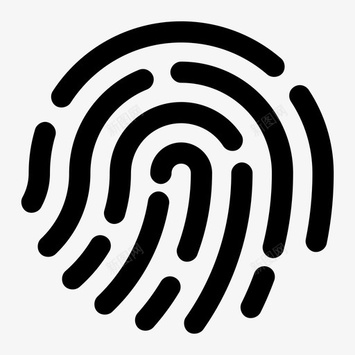 指纹指纹分析指纹读取器图标svg_新图网 https://ixintu.com 人 安全 指纹 指纹分析 指纹扫描 指纹读取器