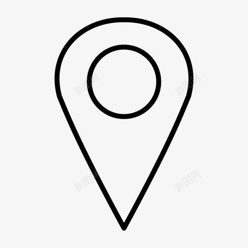地图标记位置地图标签svg_新图网 https://ixintu.com 位置 地图标签 地图标记