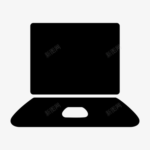 屏幕计算机桌面图标svg_新图网 https://ixintu.com pc 屏幕 显示器 桌面 计算机