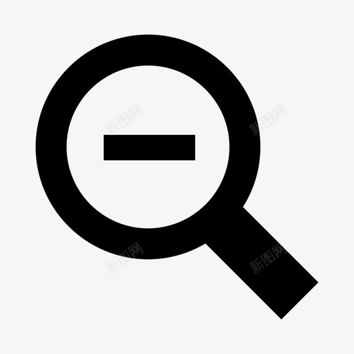 iconmonstr-magnifier-7-iconsvg_新图网 https://ixintu.com iconmonstr-magnifier-7-icon