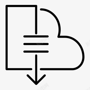 服务总线云计算云服务图标图标