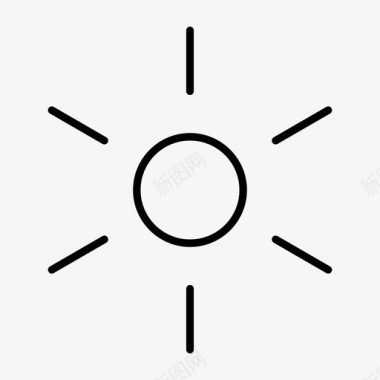 太阳白天的太阳炎热的太阳图标图标