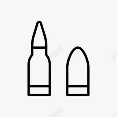 子弹冲突军事图标图标