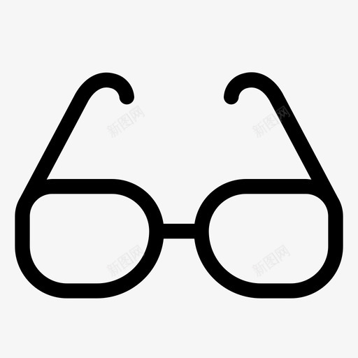 眼镜太阳镜旅游线路图标svg_新图网 https://ixintu.com 太阳镜 旅游线路 眼镜