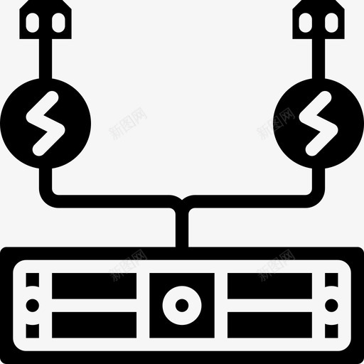 电源数据灾难图标svg_新图网 https://ixintu.com 恢复 数据 灾难 灾难恢复 电源
