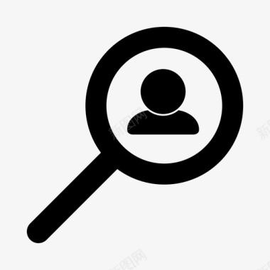 搜索人约会应用人力资源图标图标