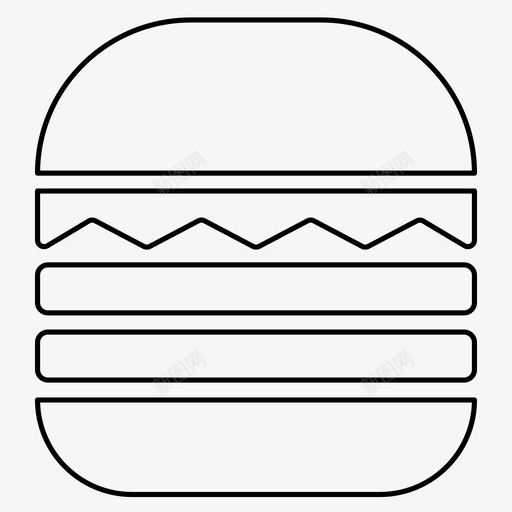 芝士汉堡牛肉快餐图标svg_新图网 https://ixintu.com 快餐 汉堡包 牛肉 芝士汉堡 餐厅