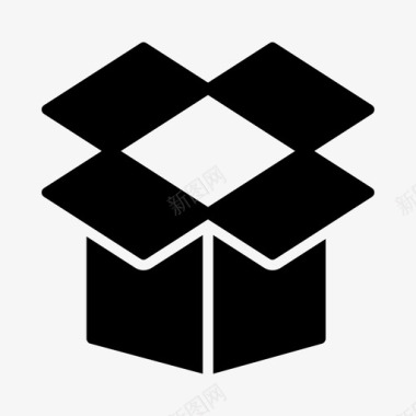 盒子快递包裹图标图标