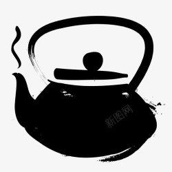 米茶茶亚洲茶东方茶图标高清图片