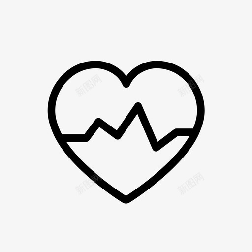 心脏扫描医疗保健健康图标svg_新图网 https://ixintu.com 健康 医疗 医疗保健 心脏扫描