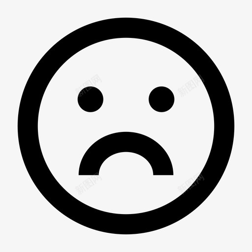 悲伤表情糟糕经历图标svg_新图网 https://ixintu.com 悲伤表情 眼神 糟糕 经历 表情 评分
