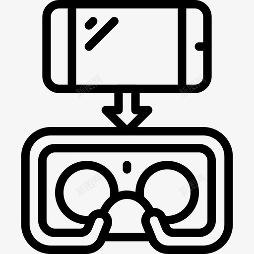 手机耳机现实虚拟图标svg_新图网 https://ixintu.com 手机耳机 现实 虚拟 虚拟现实概述