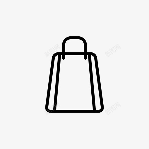 购物袋篮子电子商务图标svg_新图网 https://ixintu.com 电子商务 篮子 购物袋