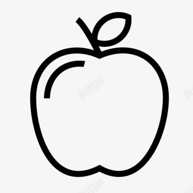 苹果香料水果图标图标