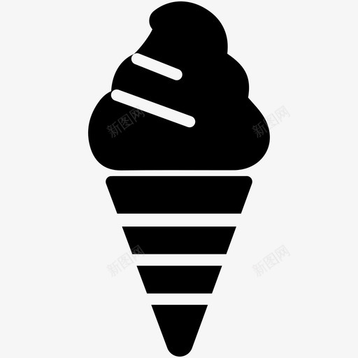 冰淇淋玉米食品图标svg_新图网 https://ixintu.com 冰淇淋 玉米 蔬菜 食品 食品饮料2
