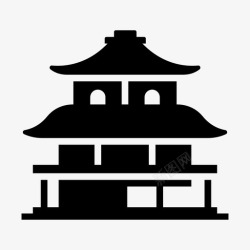 金阁寺金阁寺日本金陵地标图标高清图片