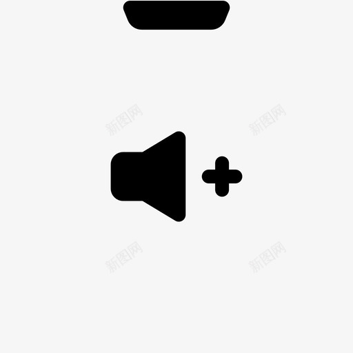 声音手机设备图标svg_新图网 https://ixintu.com 声音 手机 智能手机 智能手机vol1 设备
