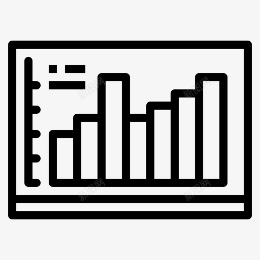 柱状图业务图表图标svg_新图网 https://ixintu.com 业务 团队合作 图表 搜索引擎优化 柱状图 统计