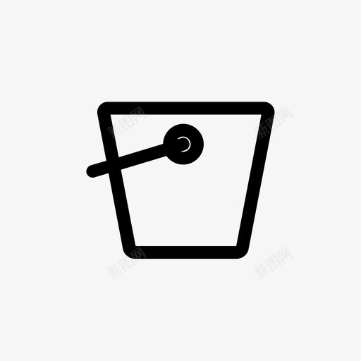 水桶清洁用户界面图标svg_新图网 https://ixintu.com 水 水桶 清洁 用户界面