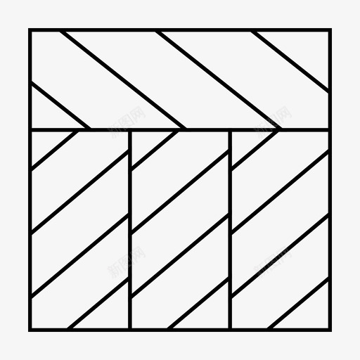 地板码头网格图案图标svg_新图网 https://ixintu.com 地板 拼花地板 木材 码头 素描 网格图案