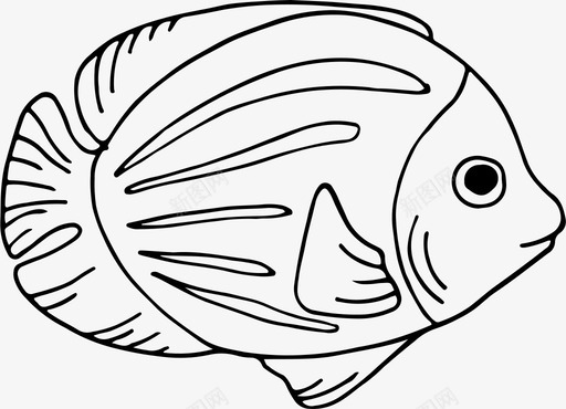 鱼海洋动物海图标图标