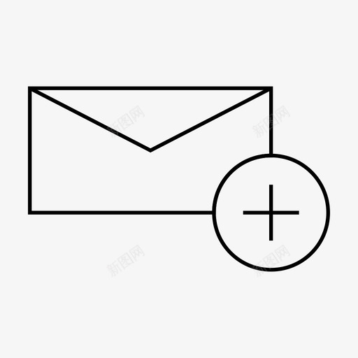 收件箱提醒邮件通知图标svg_新图网 https://ixintu.com 提醒邮件 收件箱 艺术设计行 通知