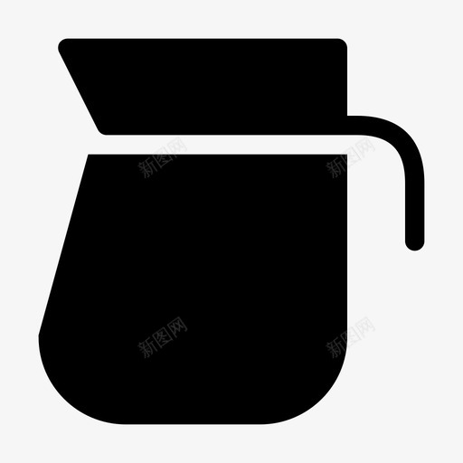 咖啡壶茶厨房固体图标svg_新图网 https://ixintu.com 厨房固体 咖啡壶 茶