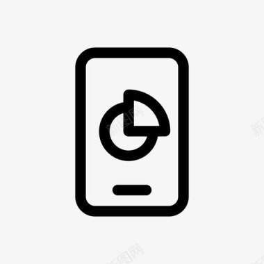 网上股票图表互联网图标图标