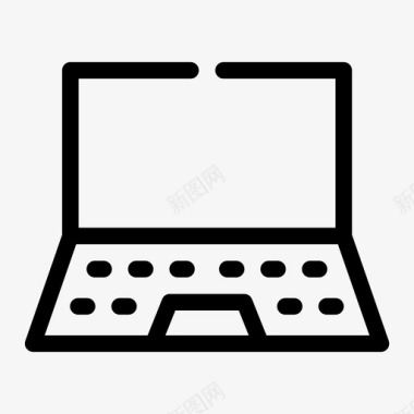 笔记本电脑台式机键盘图标图标