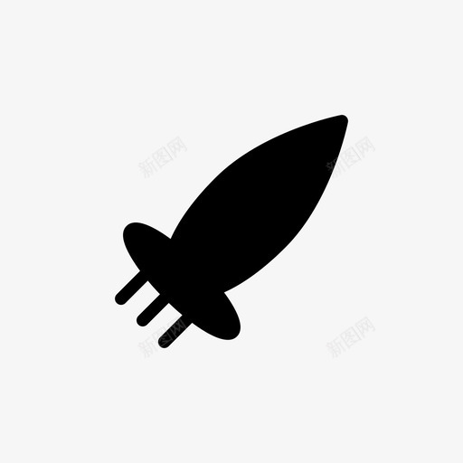 火箭宇宙飞船加速图标svg_新图网 https://ixintu.com 加速 启动 宇宙飞船 旅行 旅行旅行符号图标 火箭