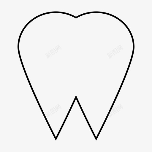 牙齿咀嚼牙医图标svg_新图网 https://ixintu.com 健康热线 咀嚼 牙医 牙齿 磨牙