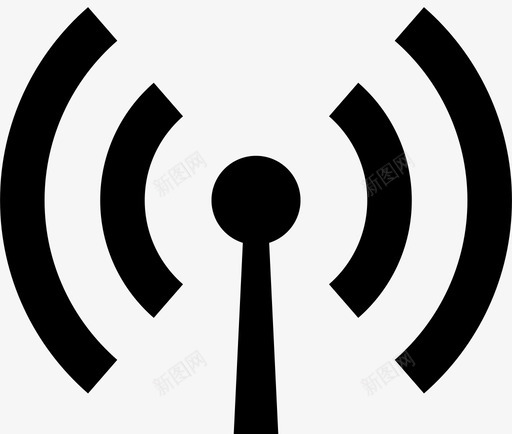 无线电波访问发现图标svg_新图网 https://ixintu.com 发现 媒体播放器 收听 无线电波 访问 音乐