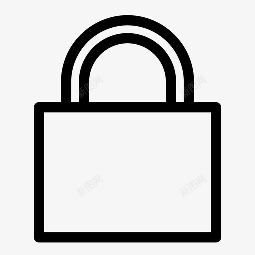 锁定关闭密码图标svg_新图网 https://ixintu.com 关闭 受限 安全 密码 锁定 隐私