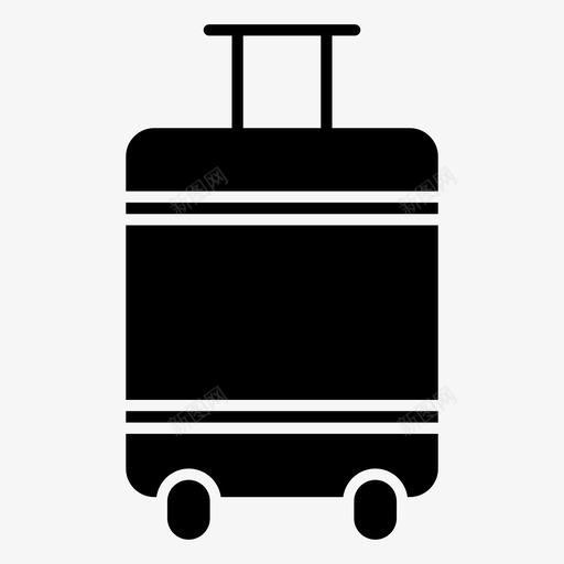 行李机场旅行图标svg_新图网 https://ixintu.com 旅行 旅行箱 机场 行李