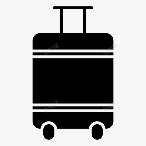 行李机场旅行图标svg_新图网 https://ixintu.com 旅行 旅行箱 机场 行李