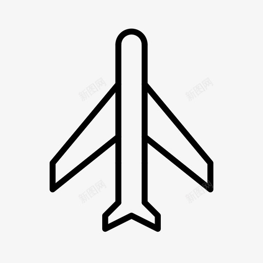 飞机机票航班图标svg_新图网 https://ixintu.com 旅行 机票 机票预订 航班 飞机