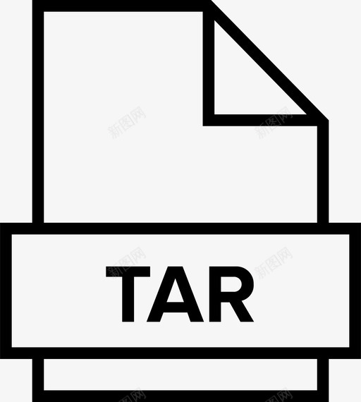 tar存档数据图标svg_新图网 https://ixintu.com tar 存档 扩展名 数据 文件文档 文档 资源管理器
