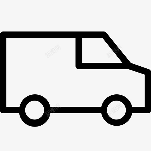 货车汽车货物图标svg_新图网 https://ixintu.com 卡车 汽车 货物 货车 运输线路 送货