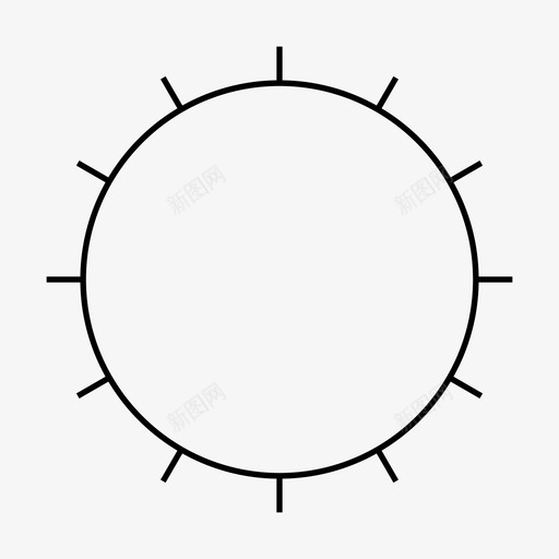 显示亮度用户界面图标svg_新图网 https://ixintu.com 亮度 显示 用户界面
