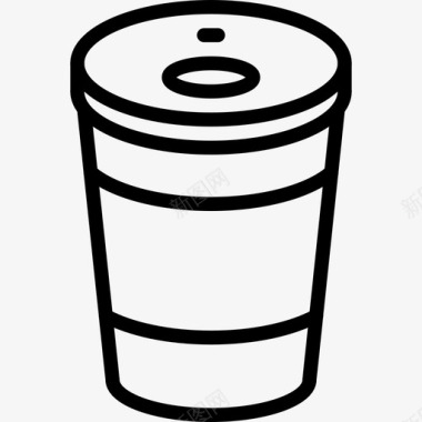 咖啡杯饮料饮料提纲图标图标